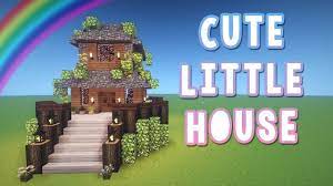 We want to see what you have created! Cute Little House A Minecraft Tutorial Youtube Minecraft Tutorial Minecraft Blueprints Minecraft Houses