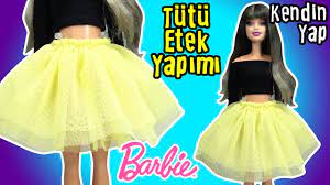 barbie tutu etek yapimi kendin yap barbie bebek kiyafetleri oyuncak yap youtube barbie barbie bebekler barbie giysileri