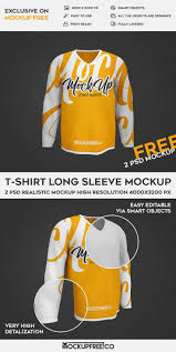 Download T Shirt Long Sleeve 2 Free Psd Mockups Long Sleeve Shirts Mockup Free Psd Mockup Psd