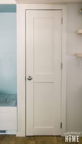 Learn How To Build A Diy Two Panel Shaker Style Solid Core Door With This Step By Step Tutorial Use Off Diy Closet Doors Shaker Style Door Shaker Style Doors