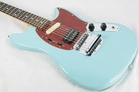 It was produced until 1982 and reissued in 1990. Rare Fender Kurt Cobain Mustang Sonic Blue Artist Series Made In Japa Kansas City Vintage Guitars