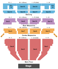 Music Hall Center Tickets Box Office Seating Chart