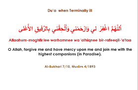 I will mention the prayers from the prophet (peace be upon him) first then i will list other common phrases: Illness From Islamic Perspective 30 Islamic Quotes On Sickness