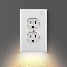 Outlet Wall Plate With Led Night Lights Led Night Light Led Night Light Outlet Night Light Cover