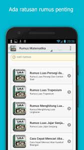 Di dalamnya ada ratusan rumus matematika sma dengan contoh soal dan pembahasannya. Rumus Matematika Sma For Android Apk Download