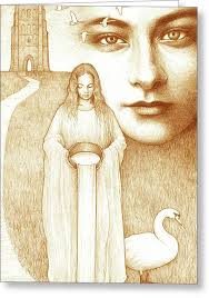 Imbolc Greeting Cards for Sale