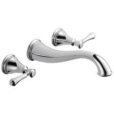 Maybe you would like to learn more about one of these? Two Handle Wall Mount Bathroom Faucet 3597lf Wl Delta Faucet