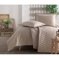 (vielen dank aus indien :). Tagesdecke 260x240 Cm 3 Teilig Set Braun Unifarbe Bettuberwurf Fur 49 90