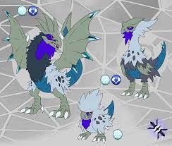 Bastionphoenix On Instagram The Blizzard Cockatrice Pokemon It Rarely Appears Only In Ice Mountain Tops And Glacial C Pokemon Pokemon Starters Mountain Top