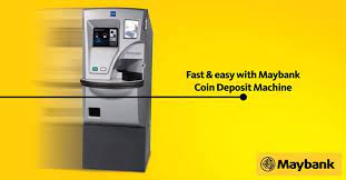 Anda boleh melakukan deposit tersebut di cawangan maybank yang terpilih seperti di bawah Senarai Tempat Mempunyai Mesin Deposit Syiling Atau Codm