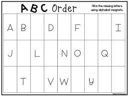 Abc add to my workbooks (958). 4 Printable Abc Order Work Mats Worksheets Etsy