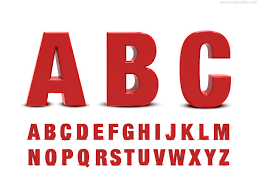 Buy alphabet 3d models from $4. Red 3d Alphabet Psdgraphics