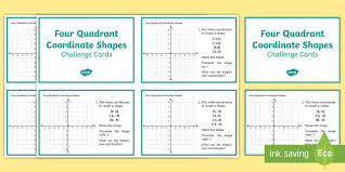 Small plates nod to washington, dc's global. 4 Quadrant Grid Interactive Cards Coordinates And Shapes