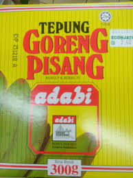 Adabi tepung goreng pisang 250g home / pantry / sugar & flour / adabi tepung goreng pisang 250g. Adabi Banana Fritter Batter Mix Tepung Goreng Pisang Reviews
