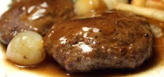 Would make an excellent vegan steak sandwich also! Si Vous Cherchiez La Meilleure Recette De Sauce A Hamburger Steak Vous Avez Trouve Hamburger Steak Food Steak Sauce