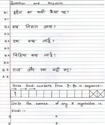 In the first picture we can see a band playing. Cbse Class 1 Hindi Sample Paper Set H