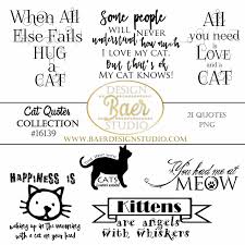 Cat Quotes Word Art Clipart Cat Word Art Cat Planner Clip Etsy Word Art Quotes Word Art Digital Word Art