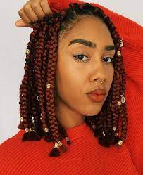 23 Short Box Braid Hairstyles Perfect For Warm Weather Stayglam Box Braids Hairstyles Box Braids Hairstyles For Black Women Short Box Braids Hairstyles