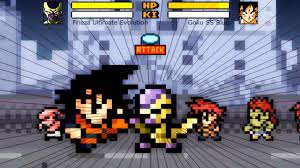 The graphics are inspired by dragon ball z goku gekitōden (game boy). Dragon Ball Dragon Ball Z Devolution Game