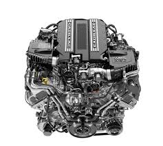 cadillac introduces first ever twin turbo v 8 engine