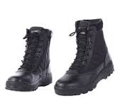 Amazon.com: Botas militares de cuero para hombres, botas ...