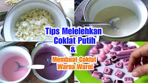 Check spelling or type a new query. Cara Melelehkan Coklat Putih Membuat Coklat Warna Warni Youtube
