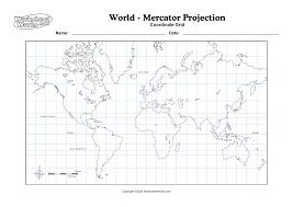 Some of the worksheets displayed are ordered pairs, x y, 3 points in the coordinate, coordinate graphing mystery picture work, hidden treasure a coordinate game, day 1 lesson and work, 3 the cartesian coordinate. World Mercator Map