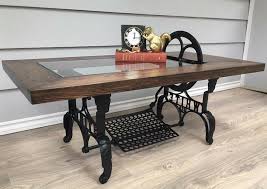 Sewing Machine Coffee Table Antique Sewing Machine Table Antique Sewing Machines Barnwood Furniture