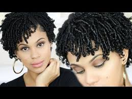 Black and blonde sidecut short messy hairstyle. Simple Protective Hairstyles For Short Natural Hair Silkup