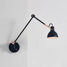Laito Gentle Swing Arm Wall Sconce By Seed Design At Lumens Com
