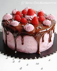 Schoko Himbeer Torte Mit Cremiger Ganache Chocolate Desserts Cake Desserts Easy Cake Recipes