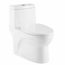 comfort height 1 28 gpf water efficient elongated one piece toilet seat included one piece toilets toilet toilet seat