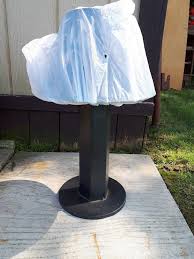How To Revive An Old Solar Table Lamp Diy Diy Table Lamp Boho Lamp Outdoor Table Lamps