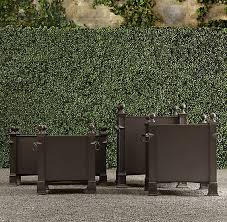 Versailles Weathered Bronze Planters Planters French Garden Planter Garden Planters