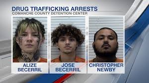 3 charged with multiple drug offenses