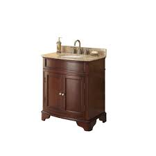 Buy products such as design house 557629 camilla vanity top with 4 backsplash, 25 x 22, solid white at walmart and save. Home Decorators Collection Terryn 31 In W X 35 In H X 20 In D Vanity In Cherry With Granite Vanity Top In Beige With White Basin Md V1218 The Home Depot