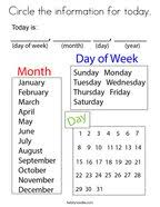 Days the week coloring pages. Days Of The Week Coloring Pages Twisty Noodle