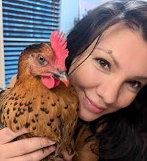 Heart-Shaped Feathered Chicken Breed