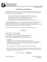 Maybe you would like to learn more about one of these? Hardy Weinbergequilibriumsept2012 002 Pdf Pdf Dominance Genetics Allele