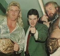 Robert gibson defeats dennis condrey. Rasslin History 101 On Twitter Nwa World Tag Team Champions Beautiful Bobby Eaton And Loverboy Dennis Condrey The Midnight Express With Manager Jim Cornette Back In 1986 Https T Co 45ilotl4r9