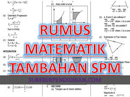 Use the download button below or simple online reader. Formula Rumus Matematik Tambahan Tingkatan 4 Dan 5 Sumber Pendidikan