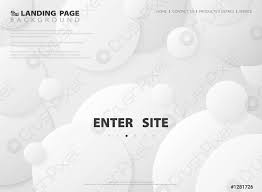 À la page, à la zone de texte par défaut, à un objet graphique, et ainsi de suite. Abstrait Page D Atterrissage Moderne De Cercle Degrade Fond Vecteur Stock Crushpixel