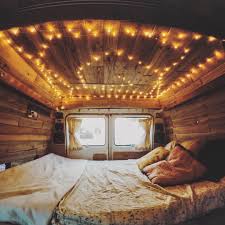 Fairy Lights In Your Van Volkswagen Camper Van Campervan Conversions Van Life