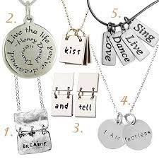 Cute Inspirational Sayings Necklaces Metal Stamping Diy Jewellery Jewellery Stamping Hand Stamped Jewelry