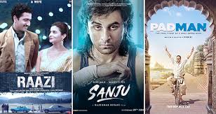 We will consider those bollywood hindi movies, that has more than 500 votes & highest percentage of rating is above 6 rating. Five Highest Rated Bollywood Films Of 2018 On Imdb