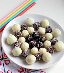 Chocolate Coconut Balls Recipe With Condensed Milk Choco Coco Balls Recipe Condensed Milk Recipes Milk Recipes Homemade Chocolate