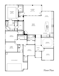 Houston New Homes Houston New Home Builder Pulte Homes One Level House Plans Garage House Plans Floor Plans