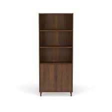 What you need is new bookshelf ideas, not new bookshelves. Office Bookcase With Doors Target
