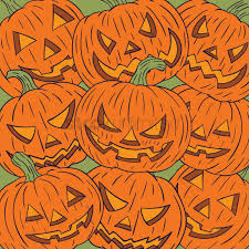 With leaves over warm wooden background, autumn holiday, traditional party decoration, fun concept Halloween Pumpkin Background Vector Image 1486978 Stockunlimited