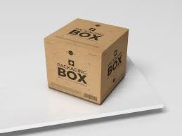 Free Psd Packaging Box Mockup For Presentation Box Mockup Box Packaging Mockup